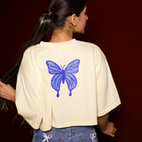 Butterfly Crop Tshirt