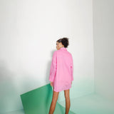 Pink Oversized Shirt