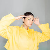 Lemon Zest Crop Shirt