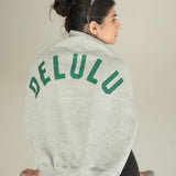 Delulu Off Shoulder Sweatshirt