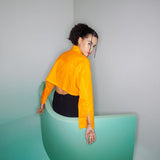 Tangerine Tango Crop Shirt
