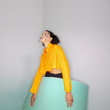 Tangerine Tango Crop Shirt