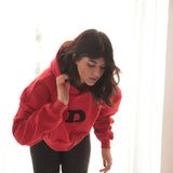 D Cropped Hoodie