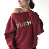 Ouch Off Shoulder Sweatshirt