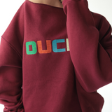 Ouch Off Shoulder Sweatshirt