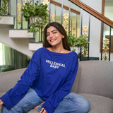MILLENNIAL BABY OFF SHOULDER TEE