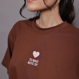 Love to make Boys Cry Oversized T-Shirt