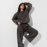 Charcoal Acid Wash Joggers