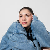 Ice Acid Wash Oversized Sweatshirt
