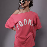 Pookie Off-Shoulder T-Shirt