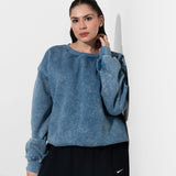Ice Acid Wash Oversized Sweatshirt