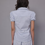 Baby Blue Gingham Shirt