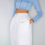 White Comfy Joggers