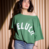 DELULU Green T-shirt