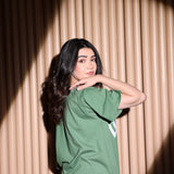 DELULU Green T-shirt