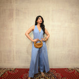 Linen Blue Coord Set