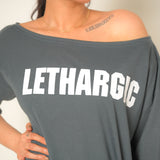 Lethargic Off Shoulder Tee
