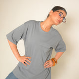 Big Pocket Oversized Tshirt (Grey)