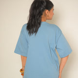 Big Pocket Oversized Tshirt (Blue)