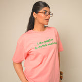 Pilates Matcha Oversized Tee