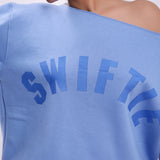 Swiftie Off Shoulder Sweatshirt