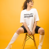 Birth Place: Instagram Tshirt - WHITE