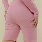 Crepe Rib Shorts