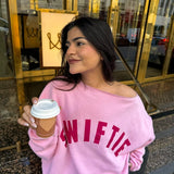 Swiftie Off Shoulder Sweatshirt